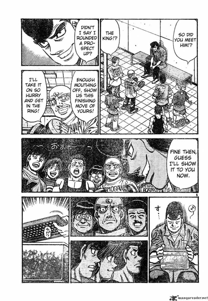 Hajime no Ippo: Fighting Spirit, Chapter 743 image 05